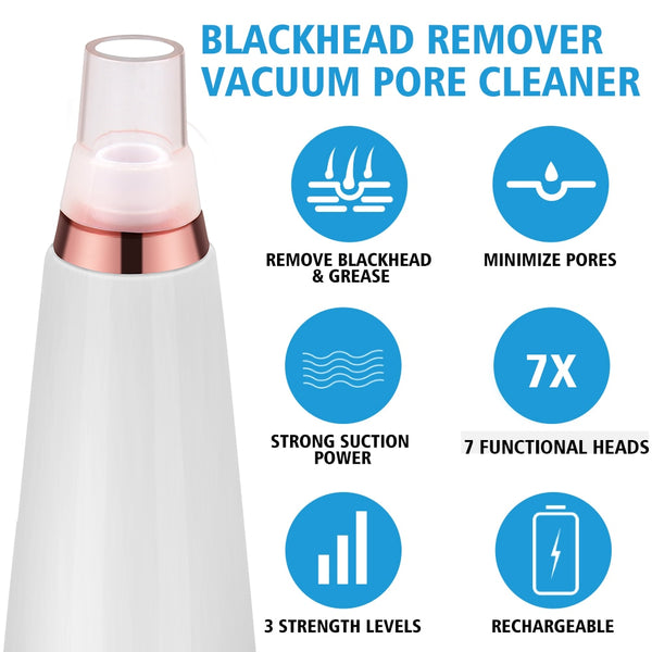 Facial Cleaner Neus Comedondrukker Deep Pore Acne Puistje Removal Vacuüm Zuig Diamond T Zone Beauty Tool Gezicht Huishoudelijke Spa