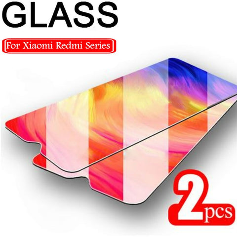 2PCS Protective Glass for Redmi 8 8A 7 7A 5 Plus Film Screen Protector for Xiaomi Redmi K20 Pro 6 Pro 5A 6A Tempered Glass 9H HD